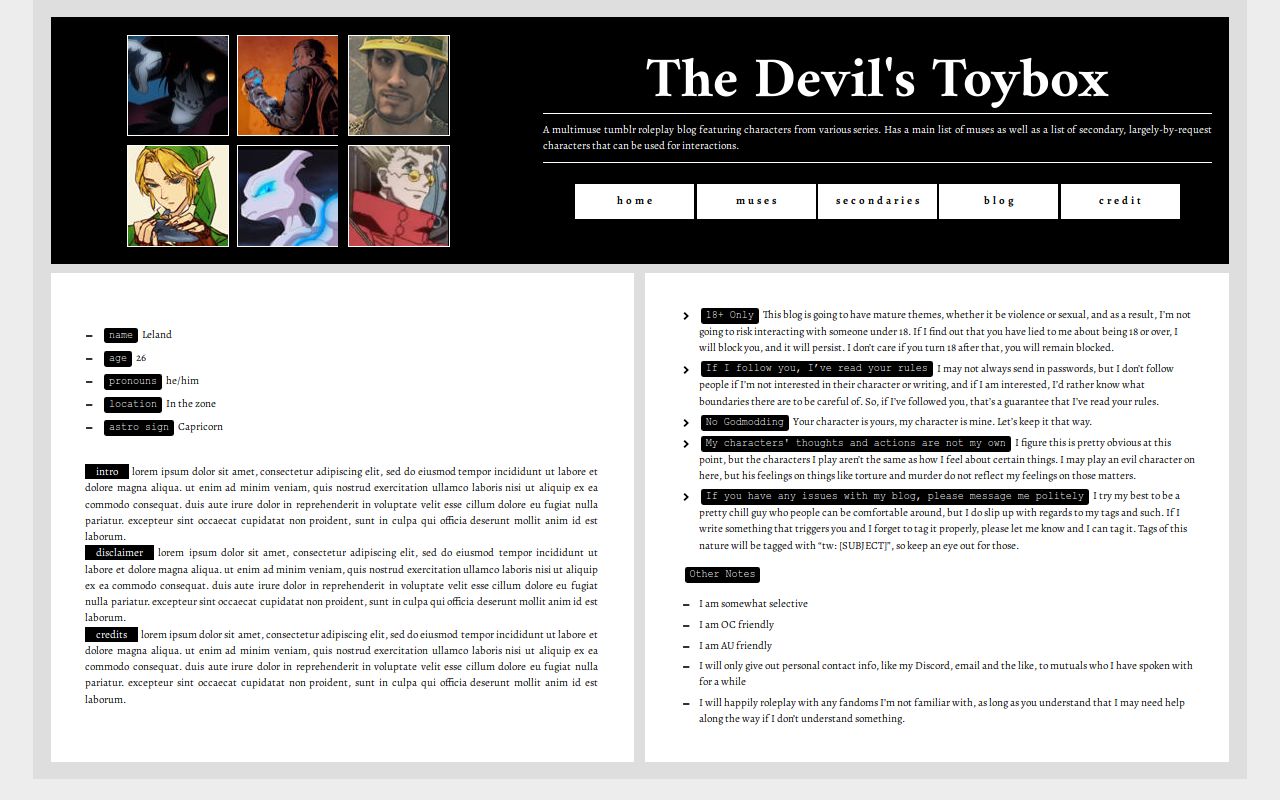 The Devil's Toybox